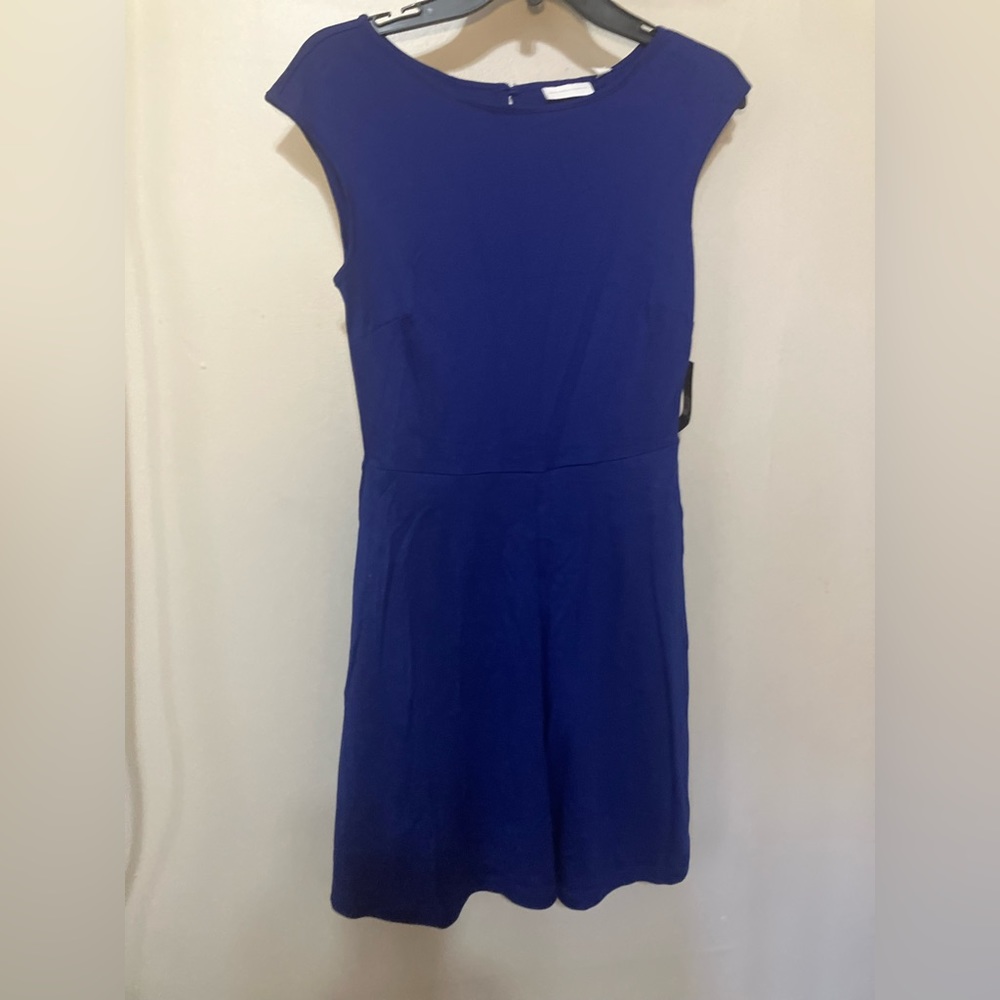 Blue dress